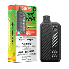 FLAVOUR BEAST MODE  MAX 2 50K - SUPER SOUR PEACH