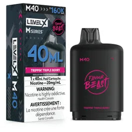 LEVELX M SERIES 160K POD - TRIPPIN' TRIPLE BERRY