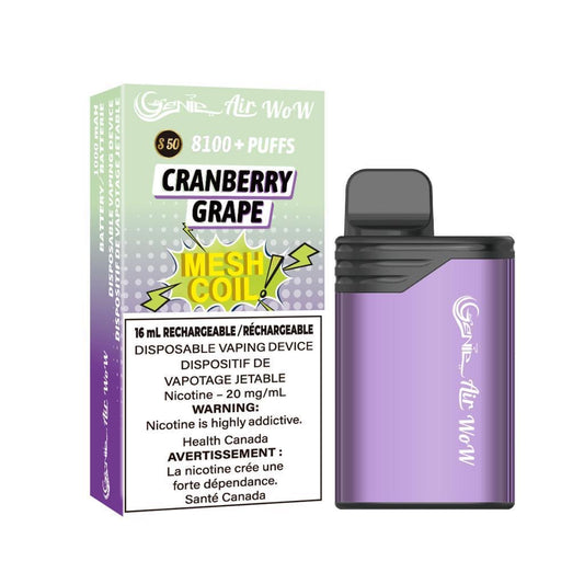 GENIE AIR WOW - CRANBERRY GRAPE