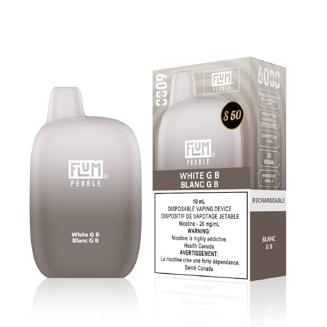 FLUM PEBBLE - WHITE G B Windsor Vape FLUM PEBBLE - WHITE G B Windsor Vape