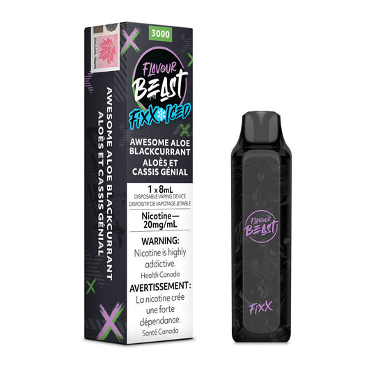 FLAVOUR BEAST 3K - AWESOME ALOE BLACKCURRANT