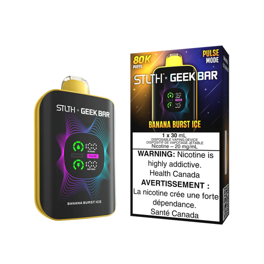 STLTH GEEKBAR 80K - BANANA BURST ICE