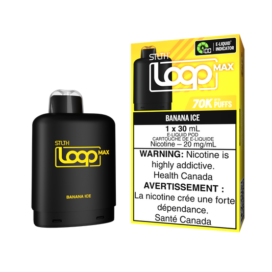 STLTH LOOP MAX 70K PODS - BANANA ICE