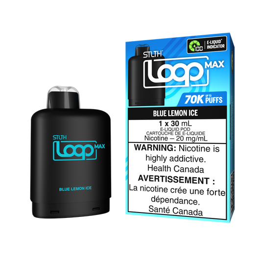 STLTH LOOP MAX 70K PODS - BLUE LEMON ICE