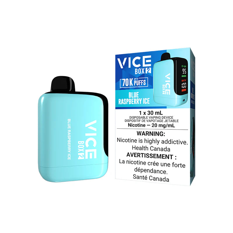 VICE BOX 2 70K - BLUE RASPBERRY ICE [ON]