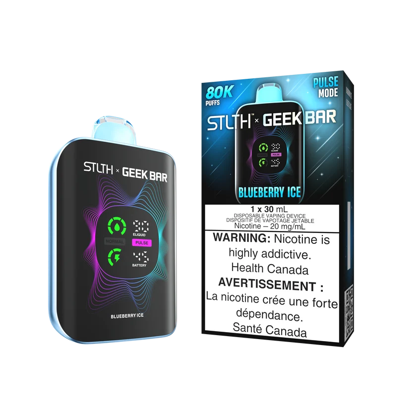 STLTH GEEKBAR 80K - BLUEBERRY ICE