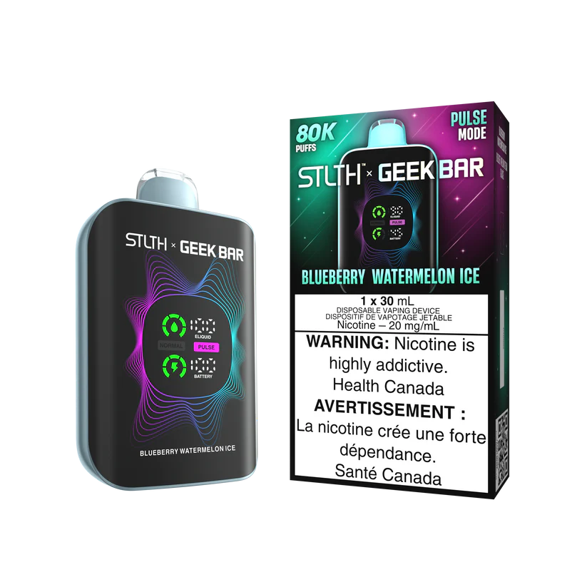 STLTH GEEKBAR 80K - BLUEBERRY WATERMELON ICE