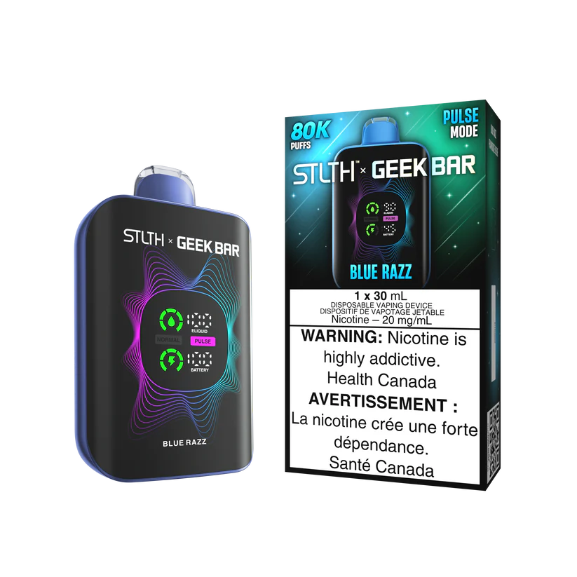 STLTH GEEKBAR 80K - BLUE RAZZ