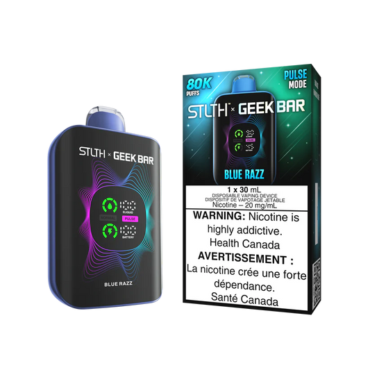STLTH GEEKBAR 80K - BLUE RAZZ