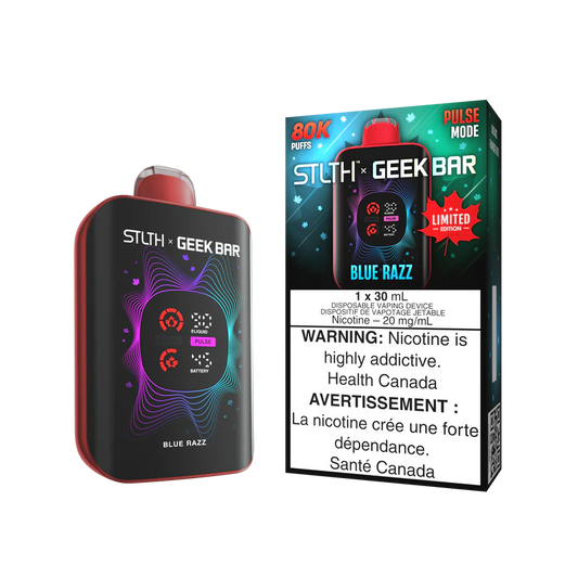 STLTH GEEKBAR 80K - BLUE RAZZ (CANADA LIMITED EDITION)