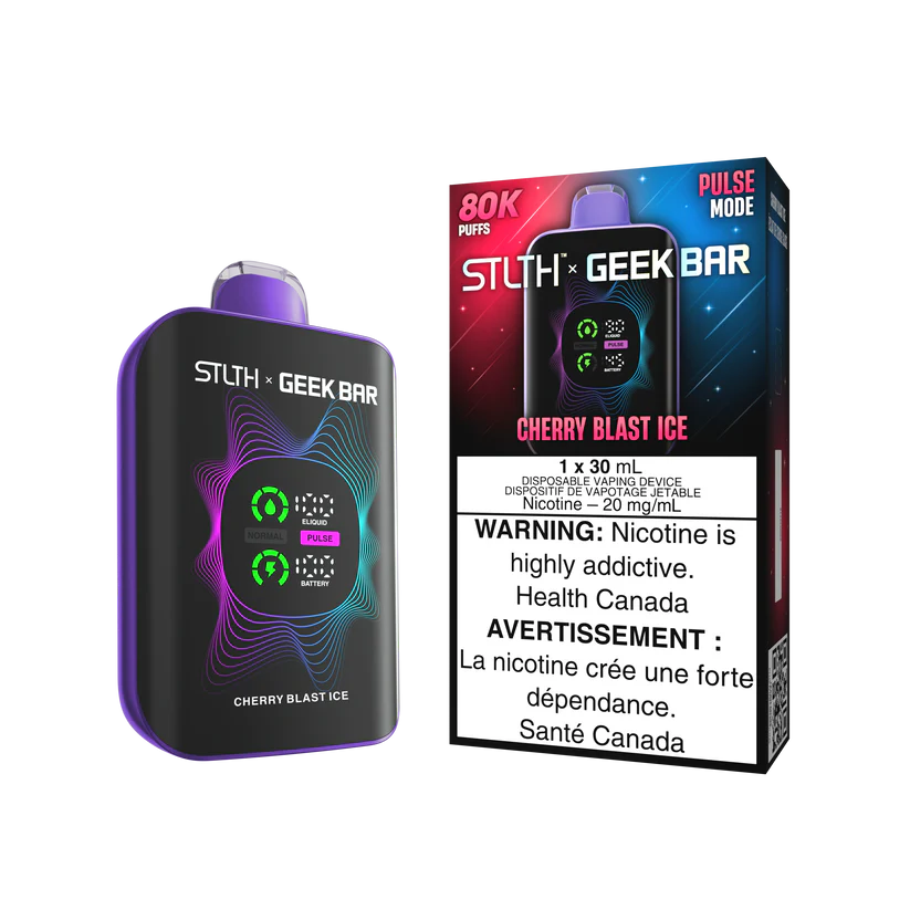 STLTH GEEKBAR 80K - CHERRY BLAST ICE