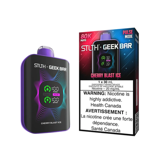 STLTH GEEKBAR 80K - CHERRY BLAST ICE
