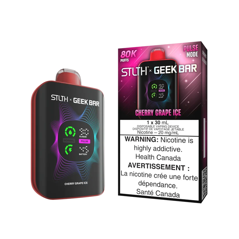 STLTH GEEKBAR 80K - CHERRY GRAPE ICE