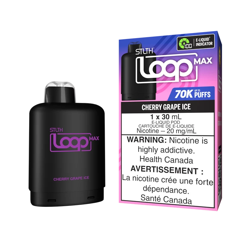 STLTH LOOP MAX 70K PODS - CHERRY GRAPE ICE