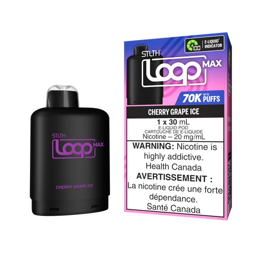 STLTH LOOP MAX 70K PODS - CHERRY GRAPE ICE