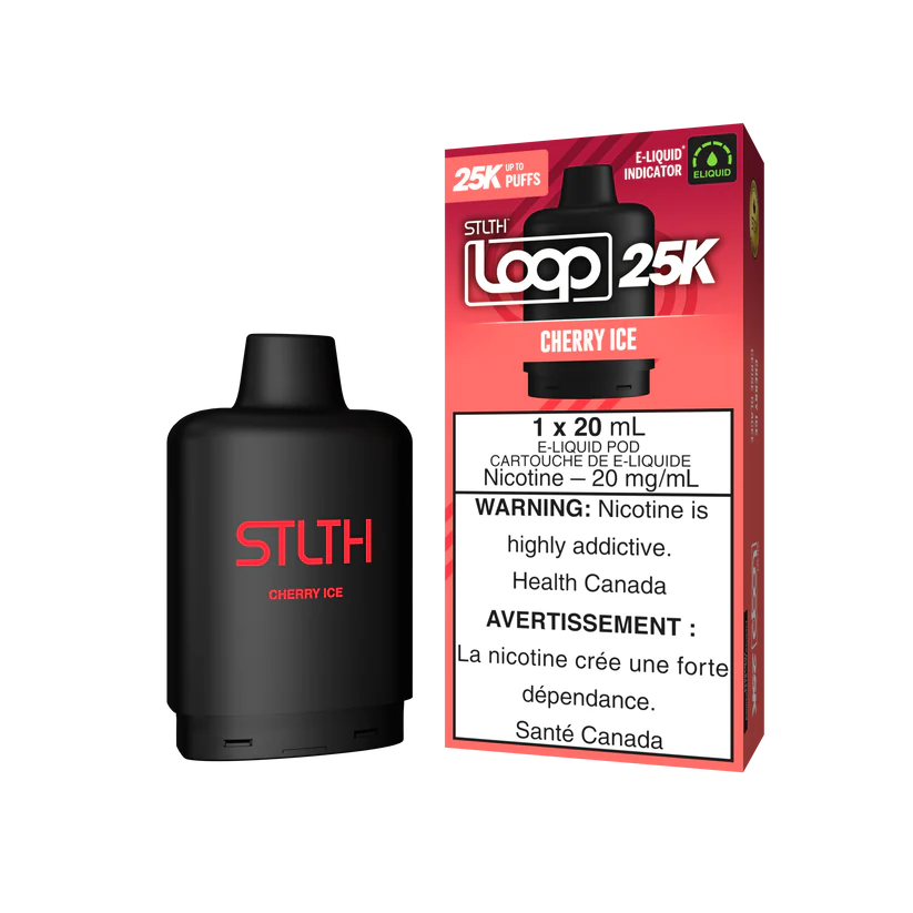 STLTH LOOP 25K POD - CHERRY ICE