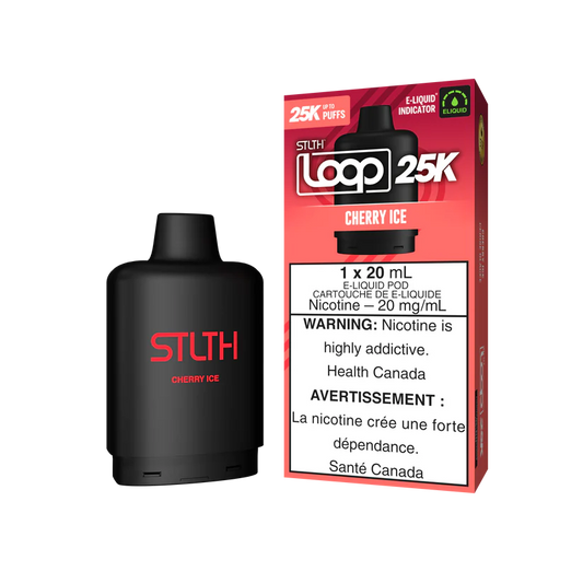 STLTH LOOP 25K POD - CHERRY ICE