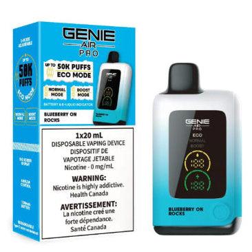 GENIE AIR PRO 50K ZERO NICOTINE Windsor Vape GENIE AIR PRO 50K ZERO NICOTINE Windsor Vape
