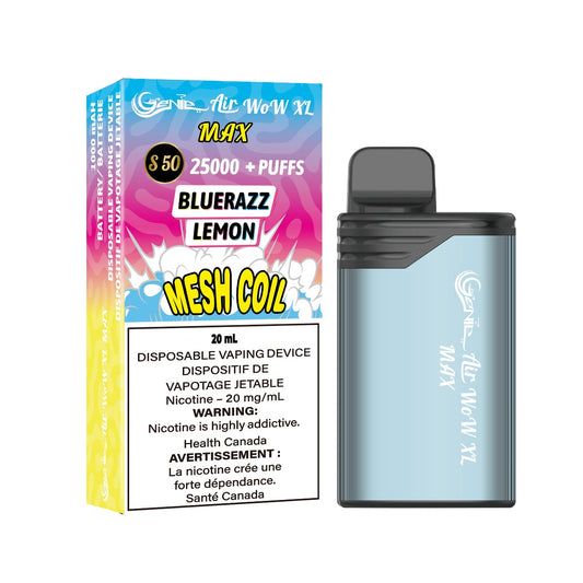 GENIE AIR WOW XL MAX - BLUERAZZ LEMON (25000)