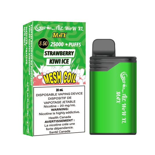 GENIE AIR WOW XL MAX - STRAWBERRY KIWI ICE(25000)