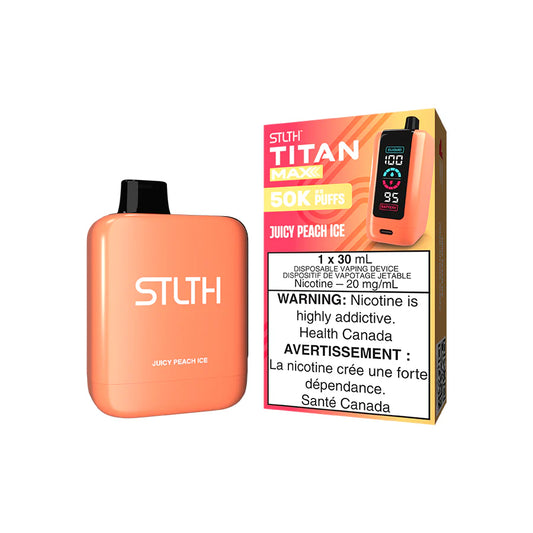 STLTH TITAN MAX 50000 - JUICY PEACH ICE