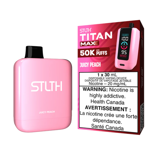 STLTH TITAN MAX 50000 - JUICY PEACH