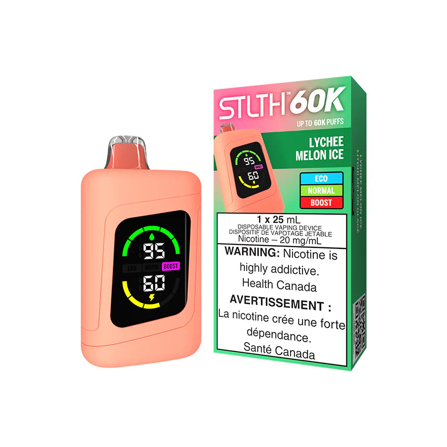 STLTH 60K - LYCHEE MELON ICE