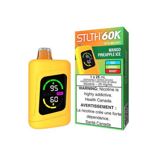 STLTH 60K - MANGO PINEAPPLE ICE [ON]