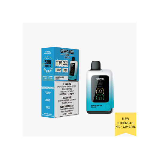 GENIE AIR PRO 50K (12MG/ ML) - BLUEBERRY ON ROCKS