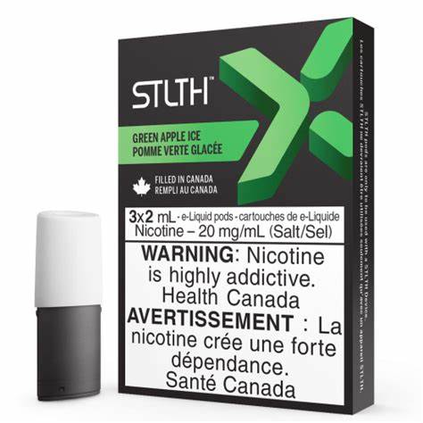 STLTH X - GREEN APPLE ICE 20 MG