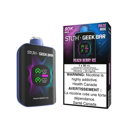 STLTH GEEKBAR 80K - PEACH BERRY ICE