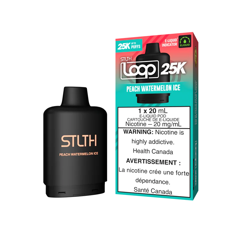 STLTH LOOP 25K POD - PEACH WATERMELON ICE