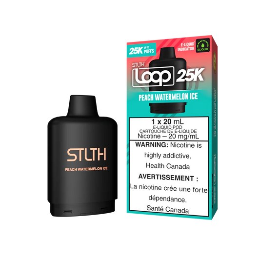 STLTH LOOP 25K POD - PEACH WATERMELON ICE