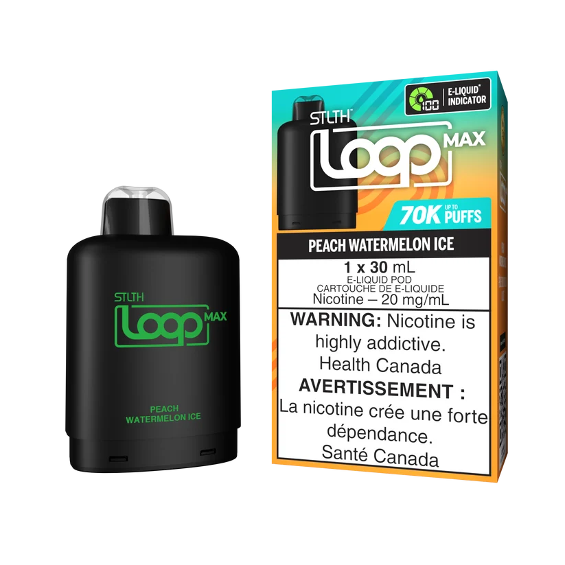 STLTH LOOP MAX 70K PODS - PEACH WATERMELON ICE