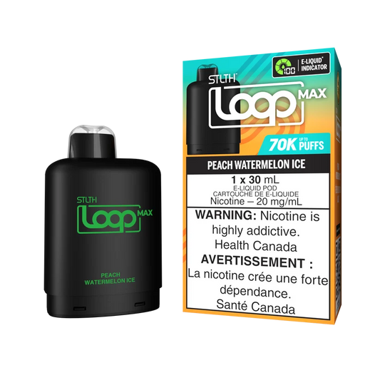 STLTH LOOP MAX 70K PODS - PEACH WATERMELON ICE
