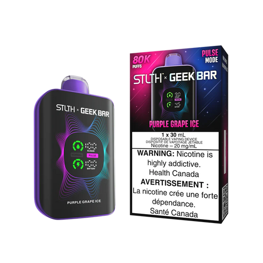 STLTH GEEKBAR 80K - PURPLE GRAPE ICE