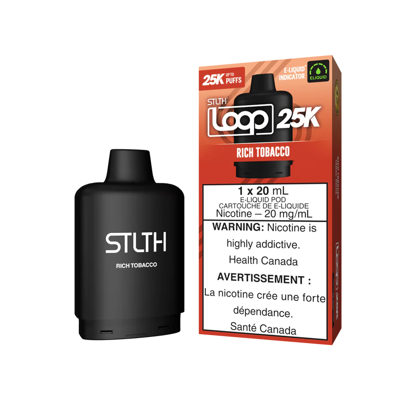 STLTH LOOP 25K POD - RICH TOBACCO