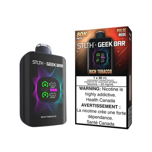 STLTH GEEKBAR 80K - RICH TOBACCO