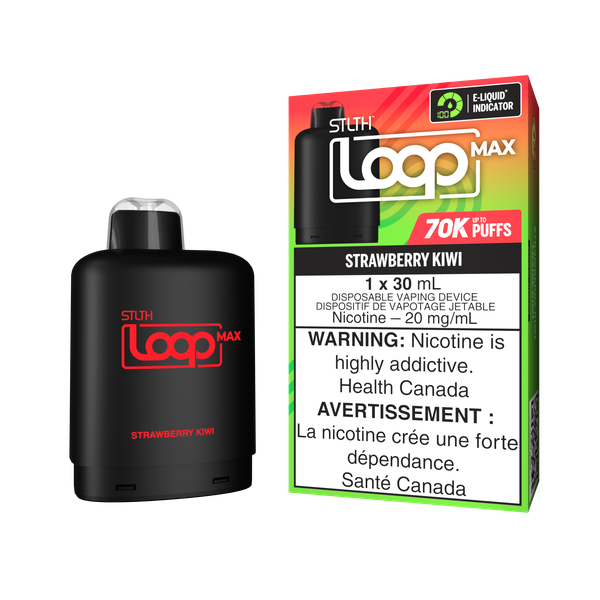 STLTH LOOP MAX 70K PODS - STRAWBERRY KIWI (ON)