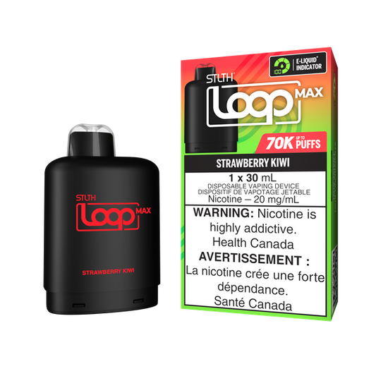 STLTH LOOP MAX 70K PODS - STRAWBERRY KIWI (ON)