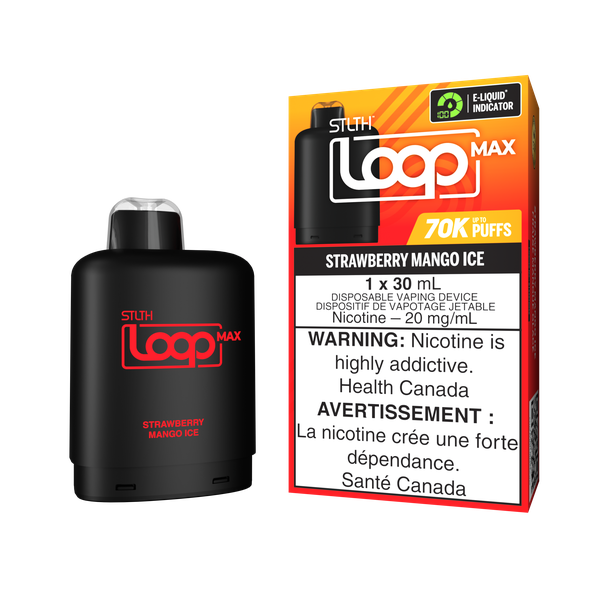 STLTH LOOP MAX 70K PODS - STRAWBERRY MANGO ICE (ON)