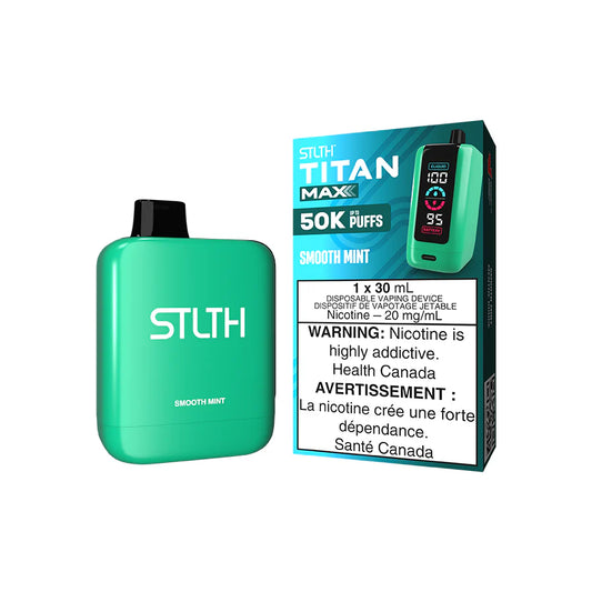 STLTH TITAN MAX 50000 - SMOOTH MINT [ON]