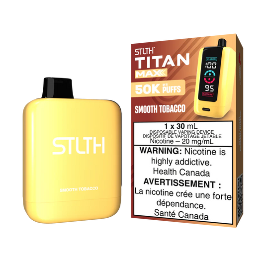 STLTH TITAN MAX 50000 - SMOOTH TOBACCO