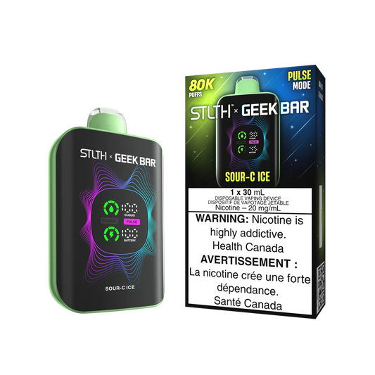 STLTH GEEKBAR 80K - SOUR-C ICE