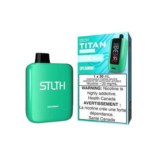 STLTH TITAN MAX 50000 - SPEARMINT [ON]