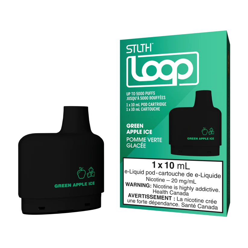 STLTH LOOP POD - GREEN APPLE ICE