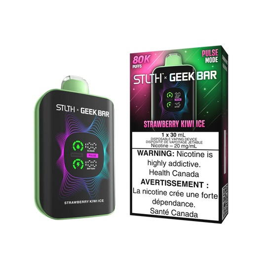 STLTH GEEKBAR 80K - STRAWBERRY KIWI ICE