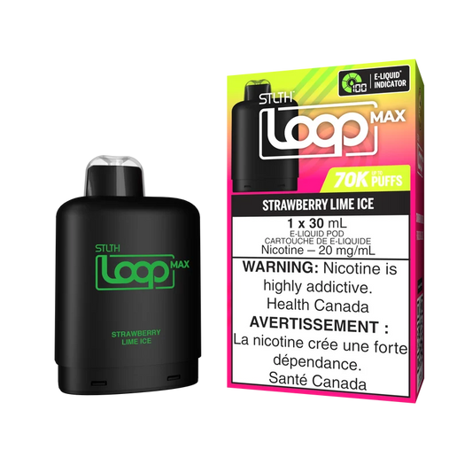 STLTH LOOP MAX 70K PODS - STRAWBERRY LIME ICE
