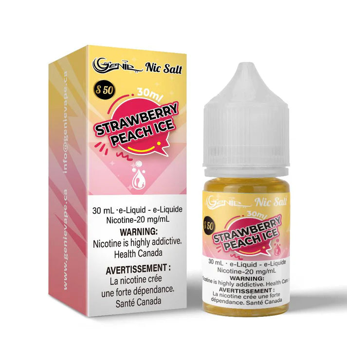 GENIE LIQUID - STRAWBERRY PEACH ICE