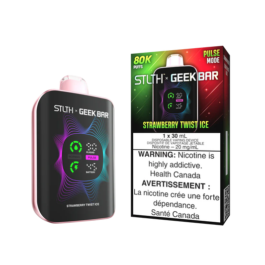 STLTH GEEKBAR 80K - STRAWBERRY TWIST ICE